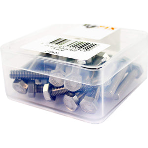 Bofix doos bout zeskante kop M6x35 RVS (25 stuks) - AE-trading