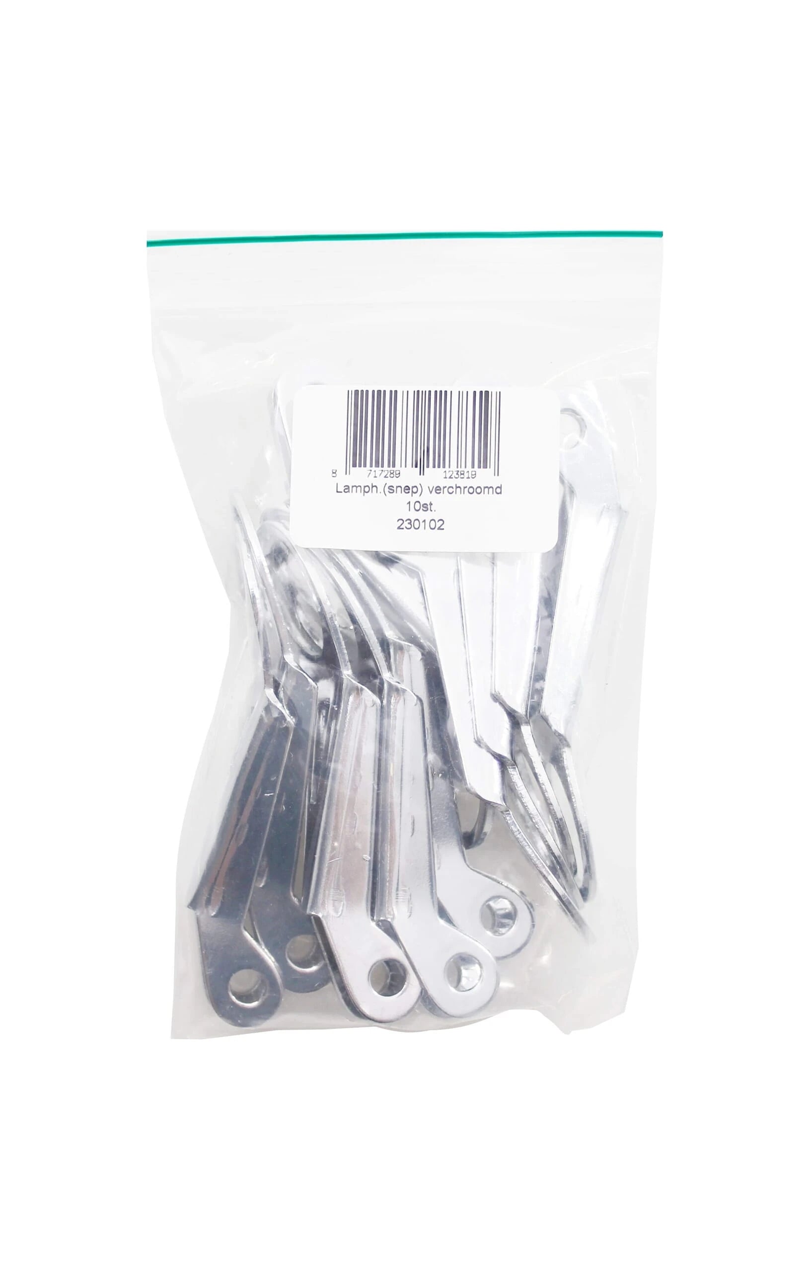 Bofix doos lamphaak snep chroom (10 stuks) - AE-trading