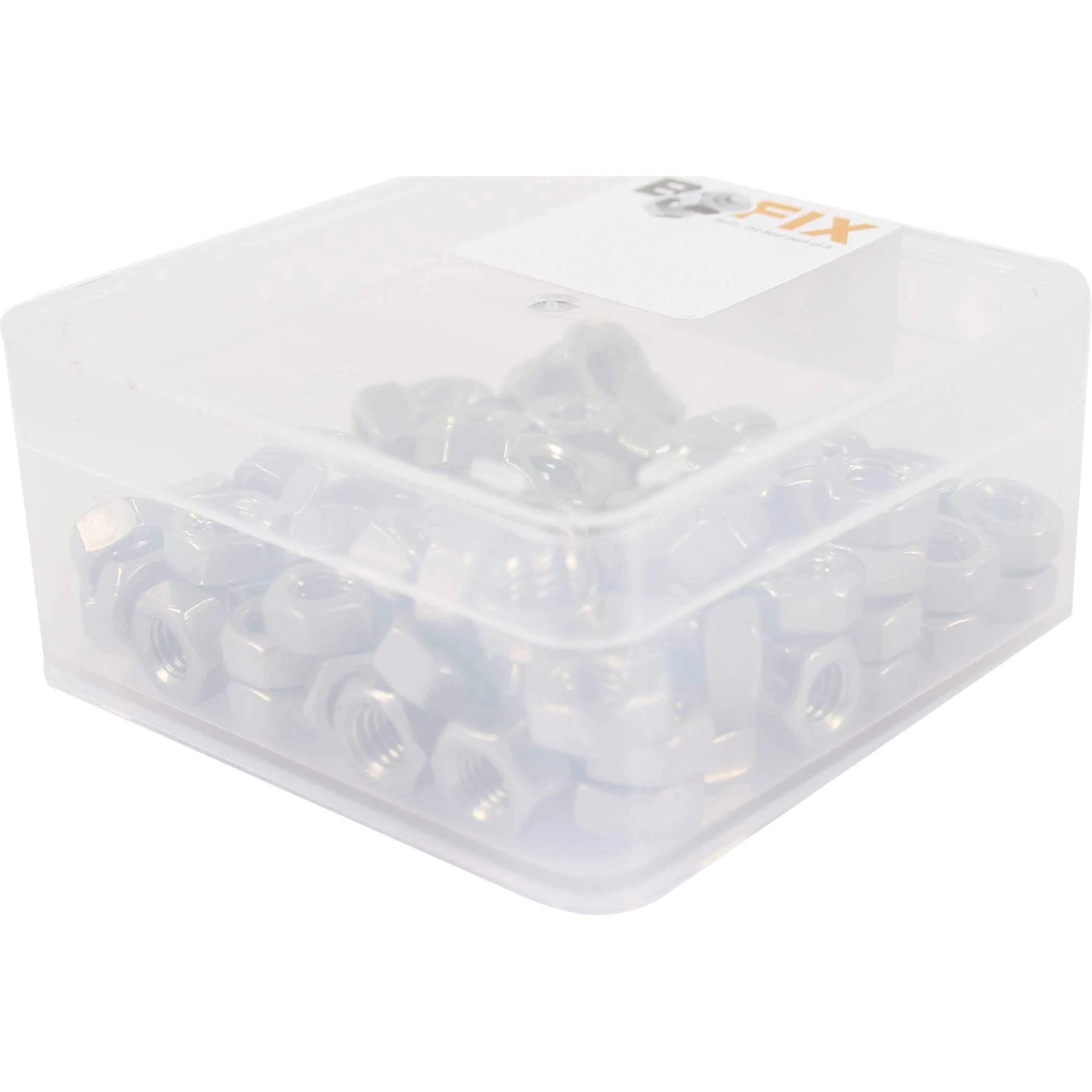 Bofix doos moer M6 RVS (100 stuks) - AE-trading