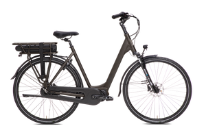 Popal Boozz Women Elektrische fiets Damesfiets E-Bike - M 56 cm - Dark Oak - Bruin - AE-trading