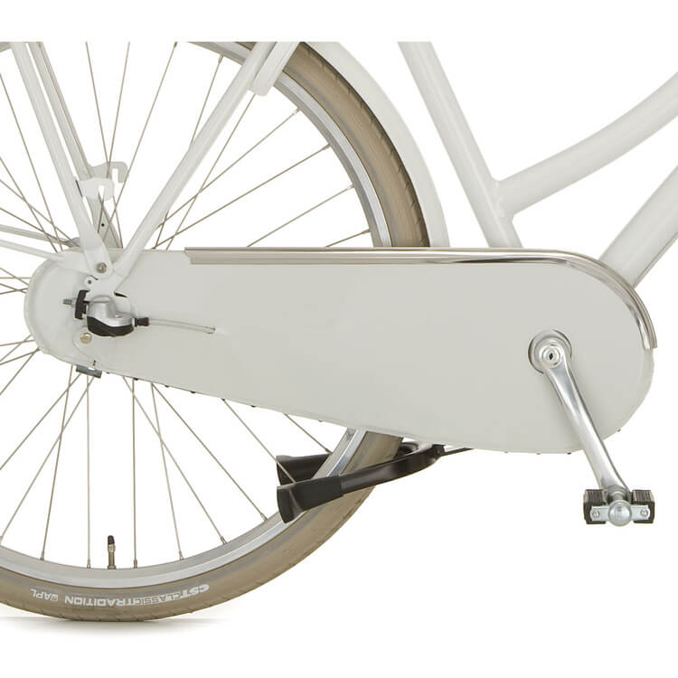 Cortina kettingkast lakdoek U4 snow white 3v - AE-trading