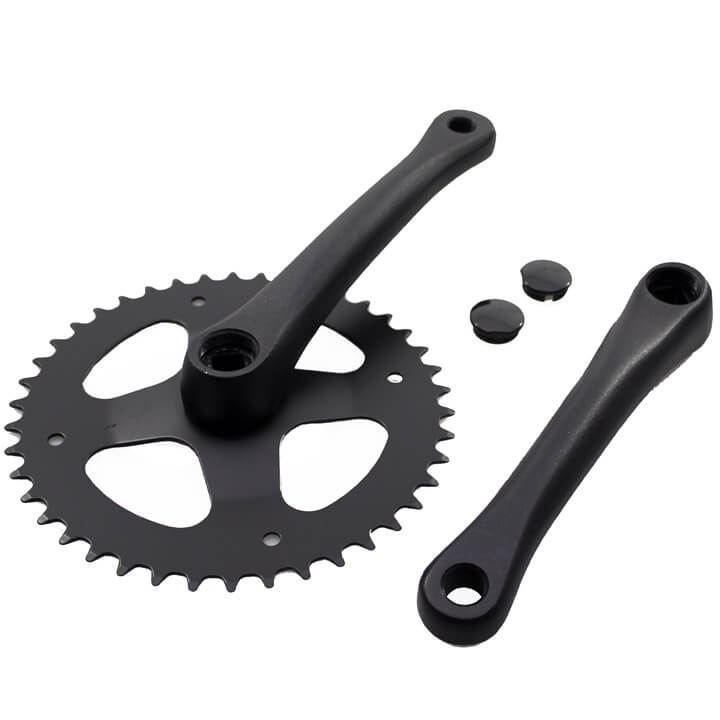 Cortina crankstel 42t 3/32 black matt - AE-trading