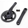 Cortina crankstel 38t black matt - AE-trading