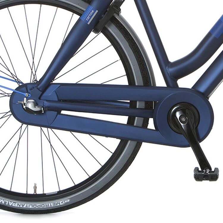 Cortina kettingkast Xcero royal dark blue matt - AE-trading