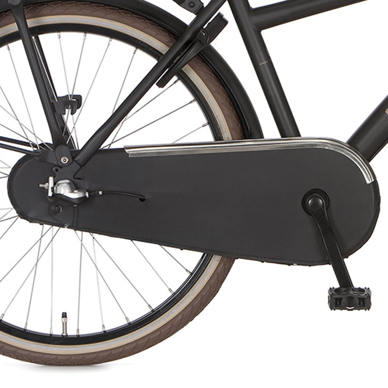 Cortina kettingkast lakdoek 26 U4 jet black matt - AE-trading