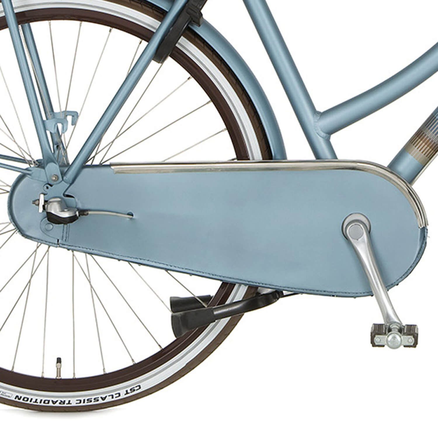 Cortina kettingkast lakdoek U4 sleepy blue matt 3v - AE-trading