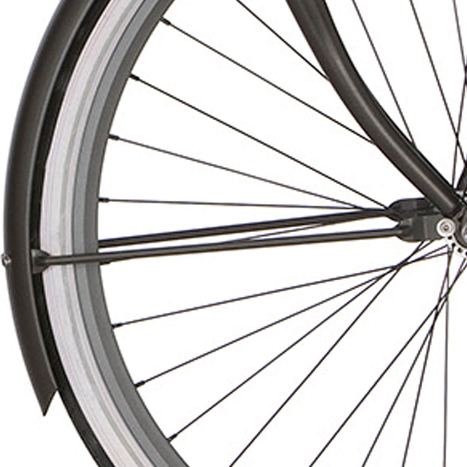 Cortina spatbordstang voor 28 U4 black graphite matt - AE-trading