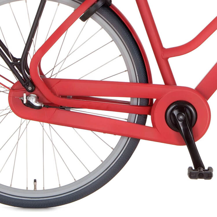 Cortina kettingkast Xcero true red matt - AE-trading