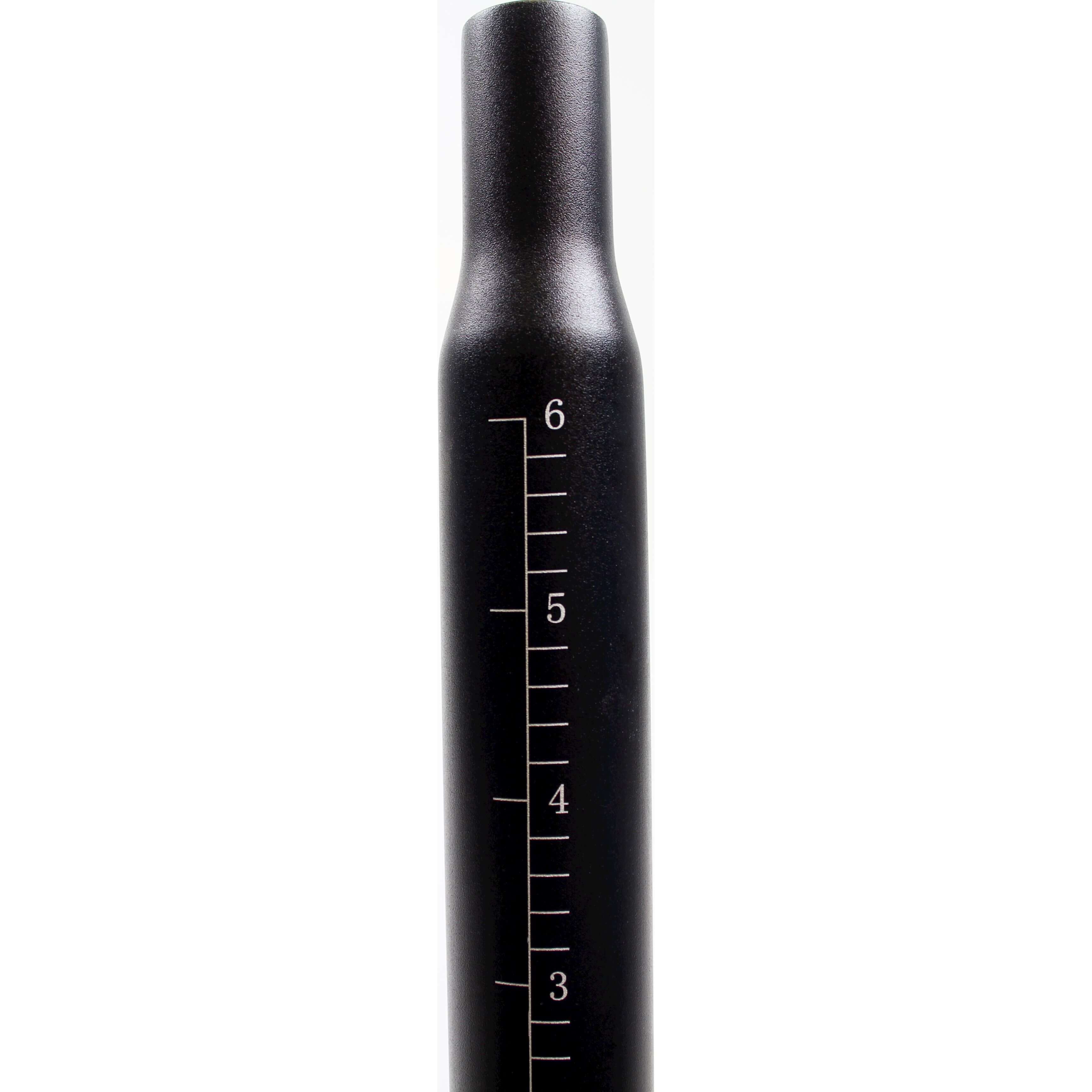 Cortina zadelpen 30.4 x 350 met gleuf zwart - AE-trading