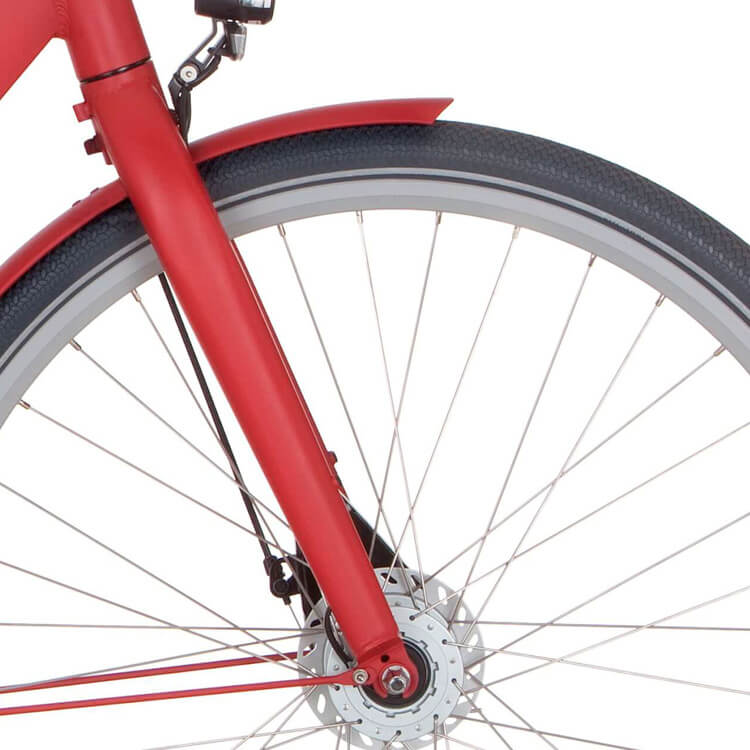 Cortina voorvork Common true red matt - AE-trading