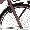 Cortina voorvork E-Common black red matt - AE-trading