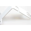 Cortina balhoofd beugel U4 Family snow white - AE-trading
