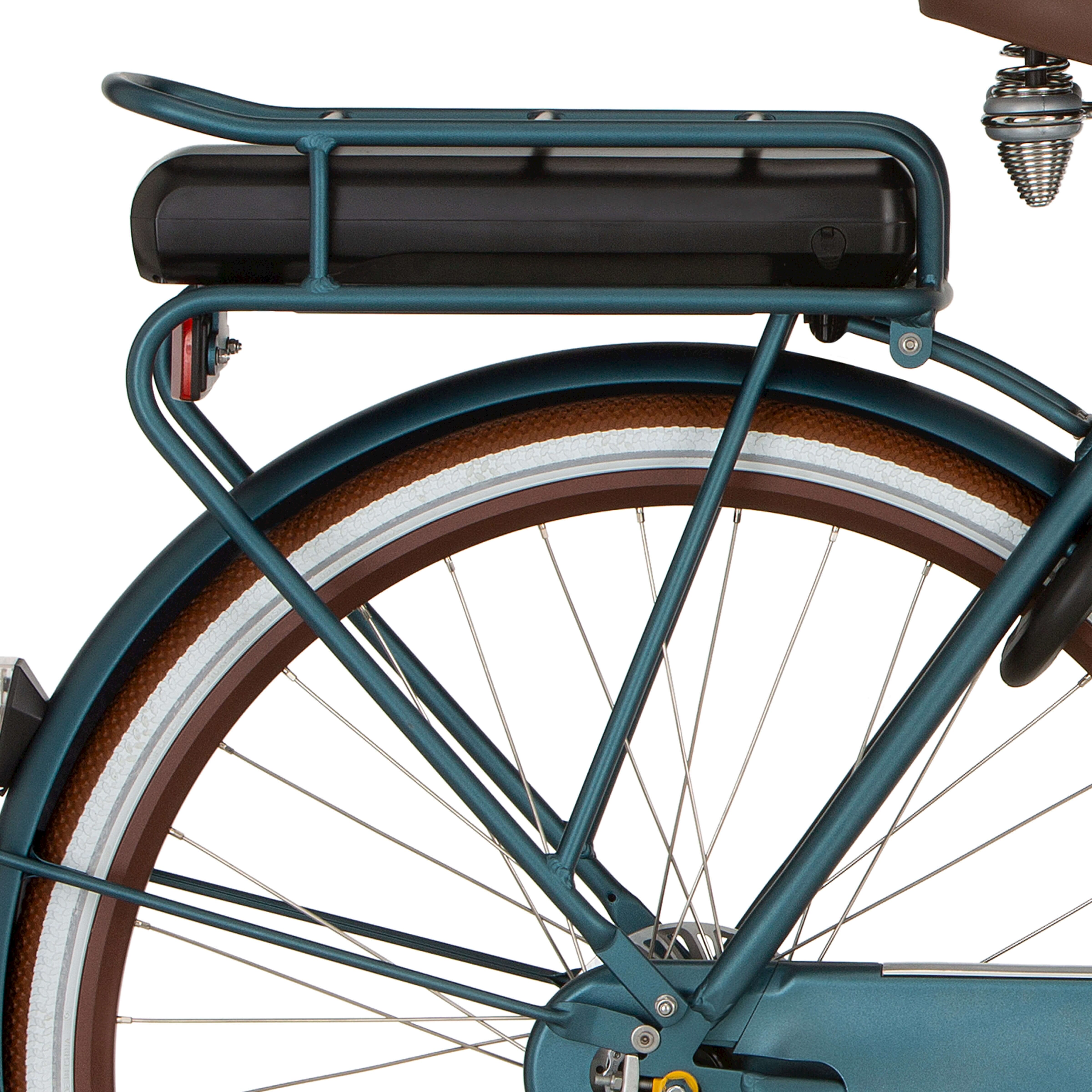 Cortina achterdrager E-U4 Bafang irish blue matt - AE-trading