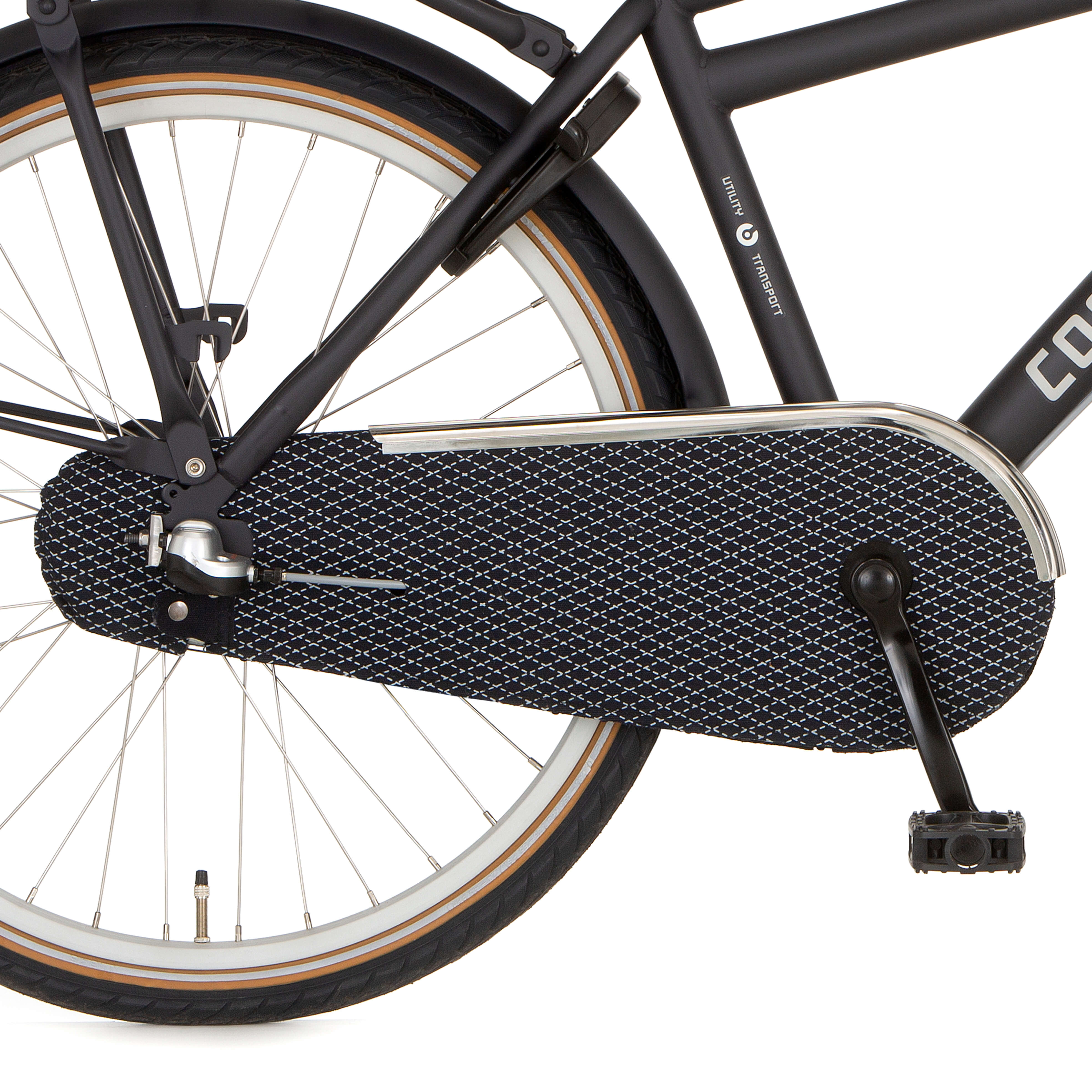 Cortina kettingkast canvas 24 U4 dark grey matt - AE-trading