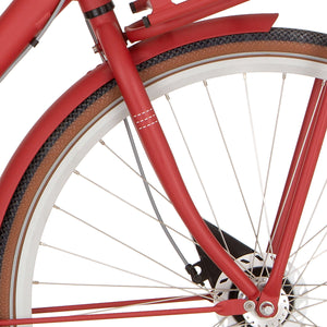 Cortina voorvork U4 D true red matt - AE-trading