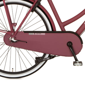 Cortina kettingkast lakdoek U4 raspberry matt 3v - AE-trading