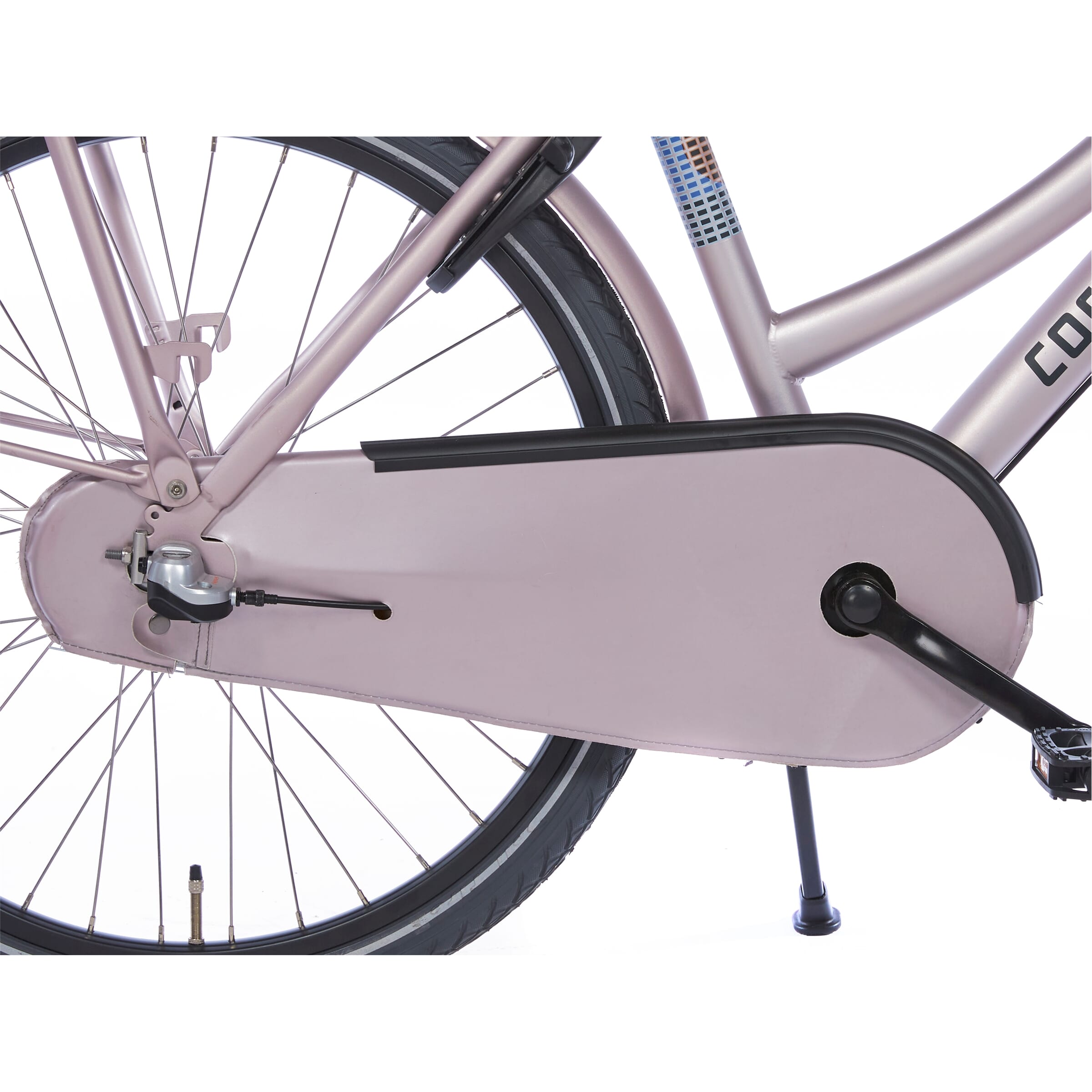 Cortina kettingkast lakdoek 26 U4 brilliant silver matt - AE-trading