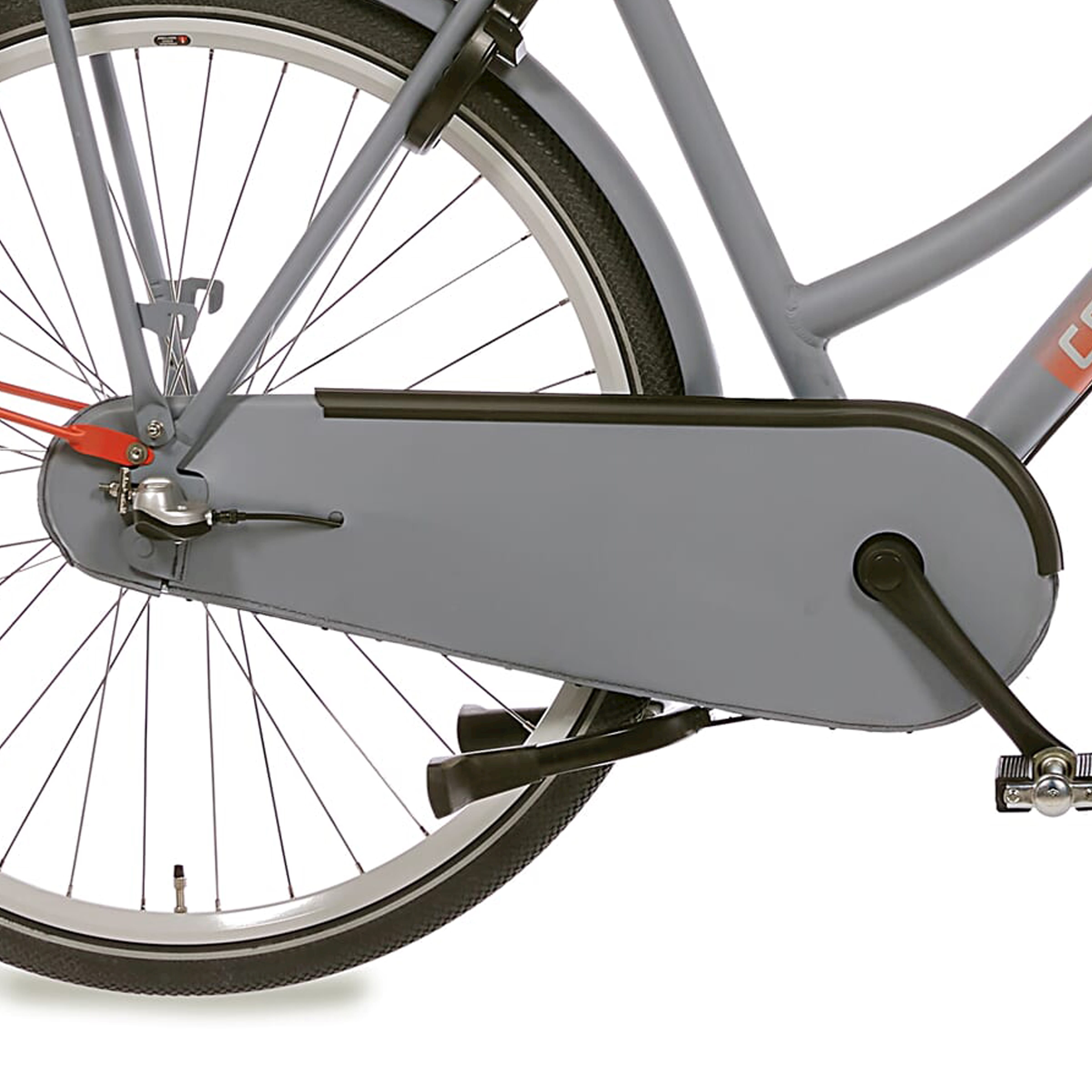 Cortina kettingkast lakdoek U4 stone grey matt 3v - AE-trading