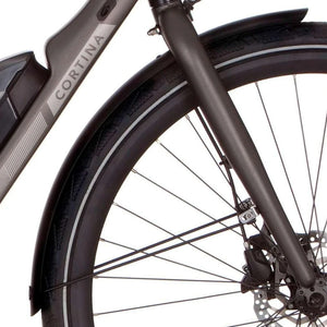 Cortina spatbord voor 28 E-Mozzo jet black matt - AE-trading