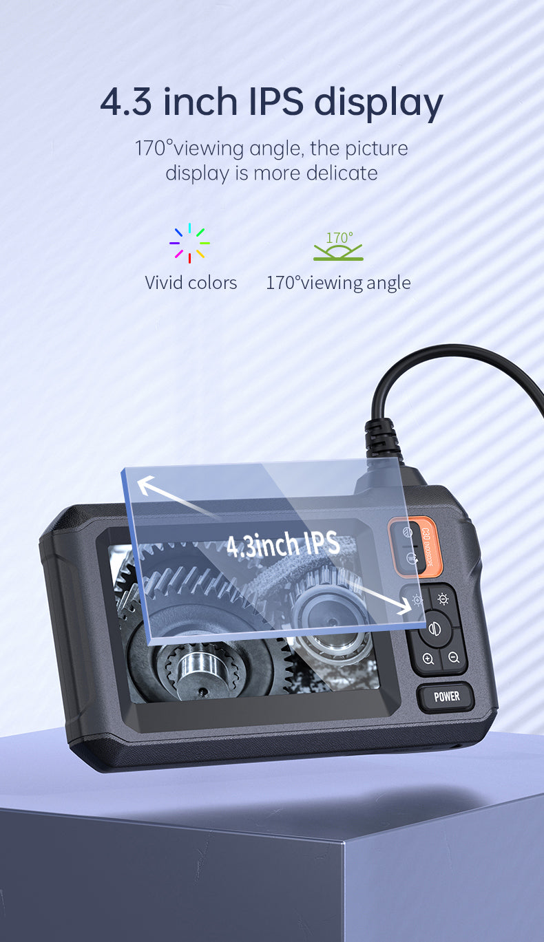 Anroc C30-M Industrieendoskop mit Einzelkamera und LED – professionelle Inspektionskamera