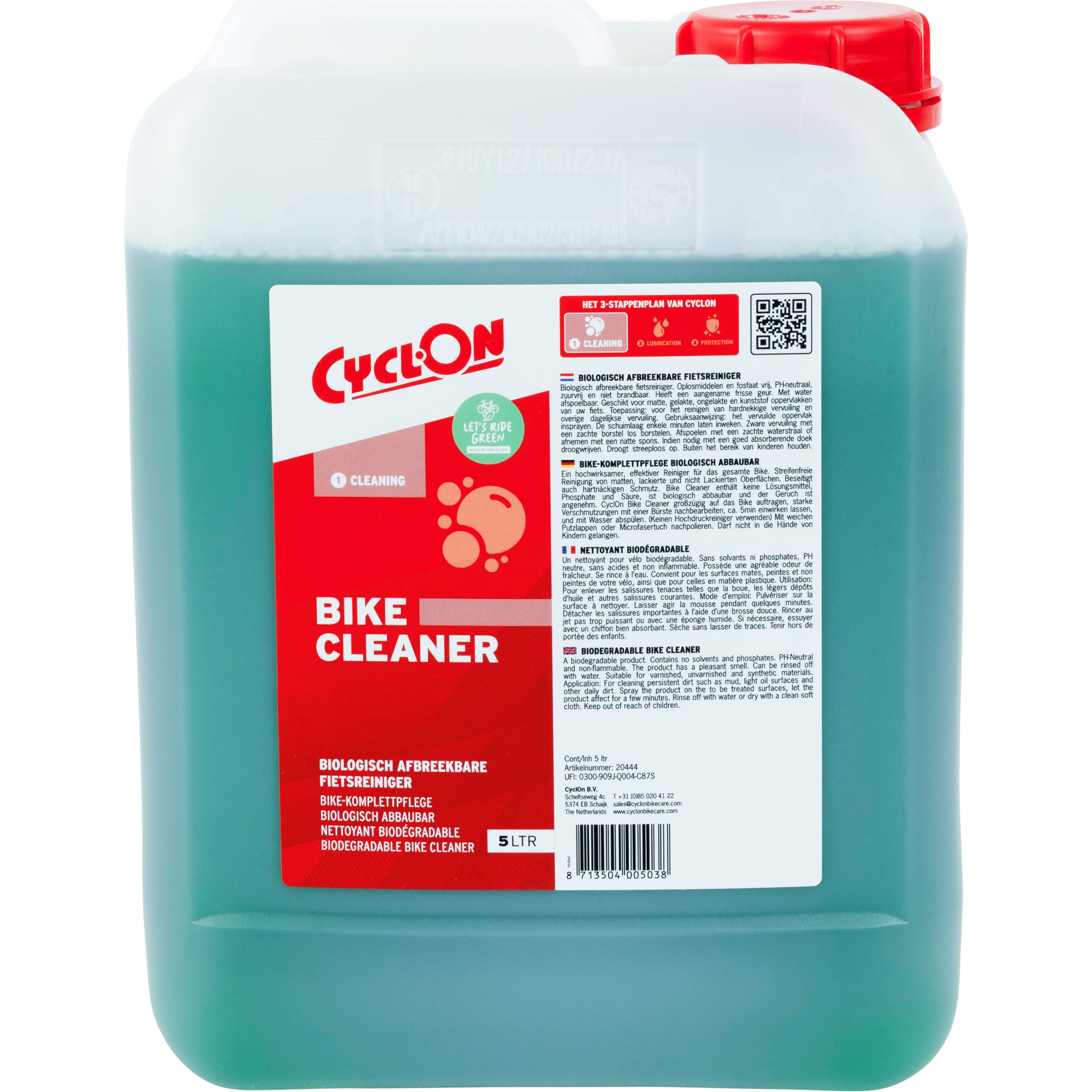 CyclOn Bike Cleaner can 5 liter - AE-trading