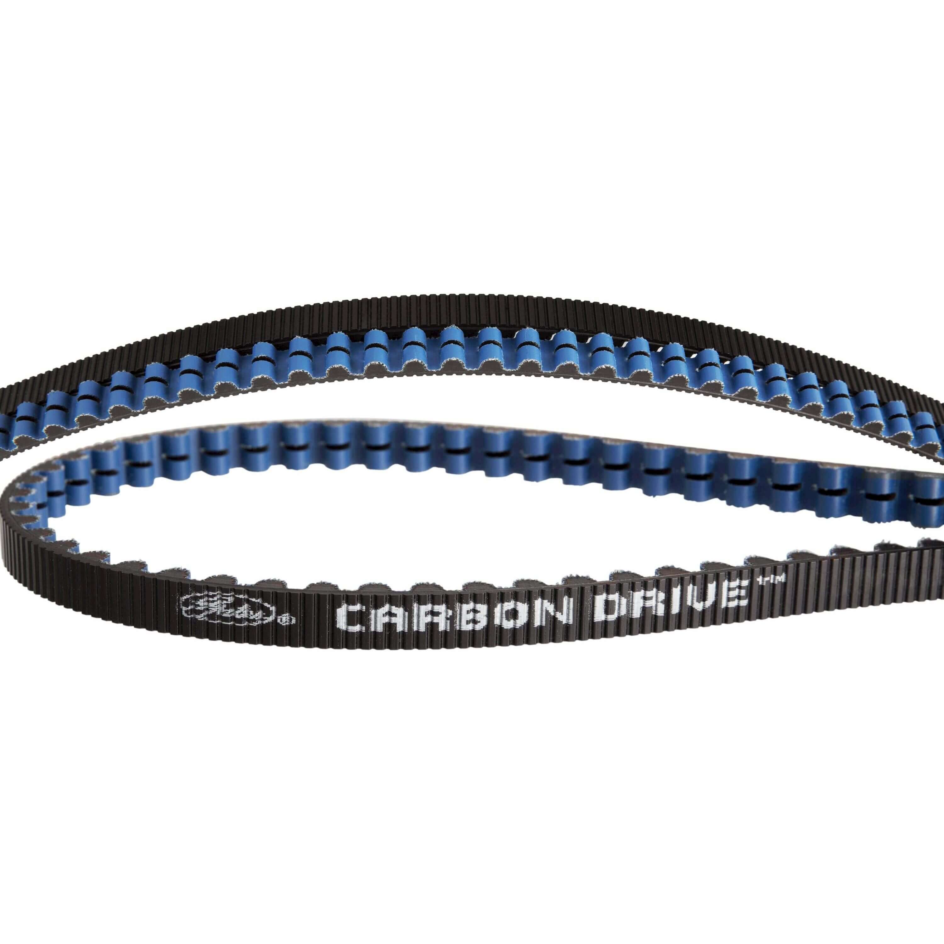 Gates CDX belt Carbon Drive 125 tands zwart/blauw - AE-trading