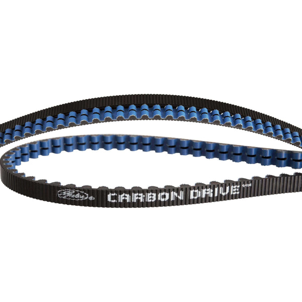 Gates CDX belt Carbon Drive 125 tands zwart/blauw - AE-trading