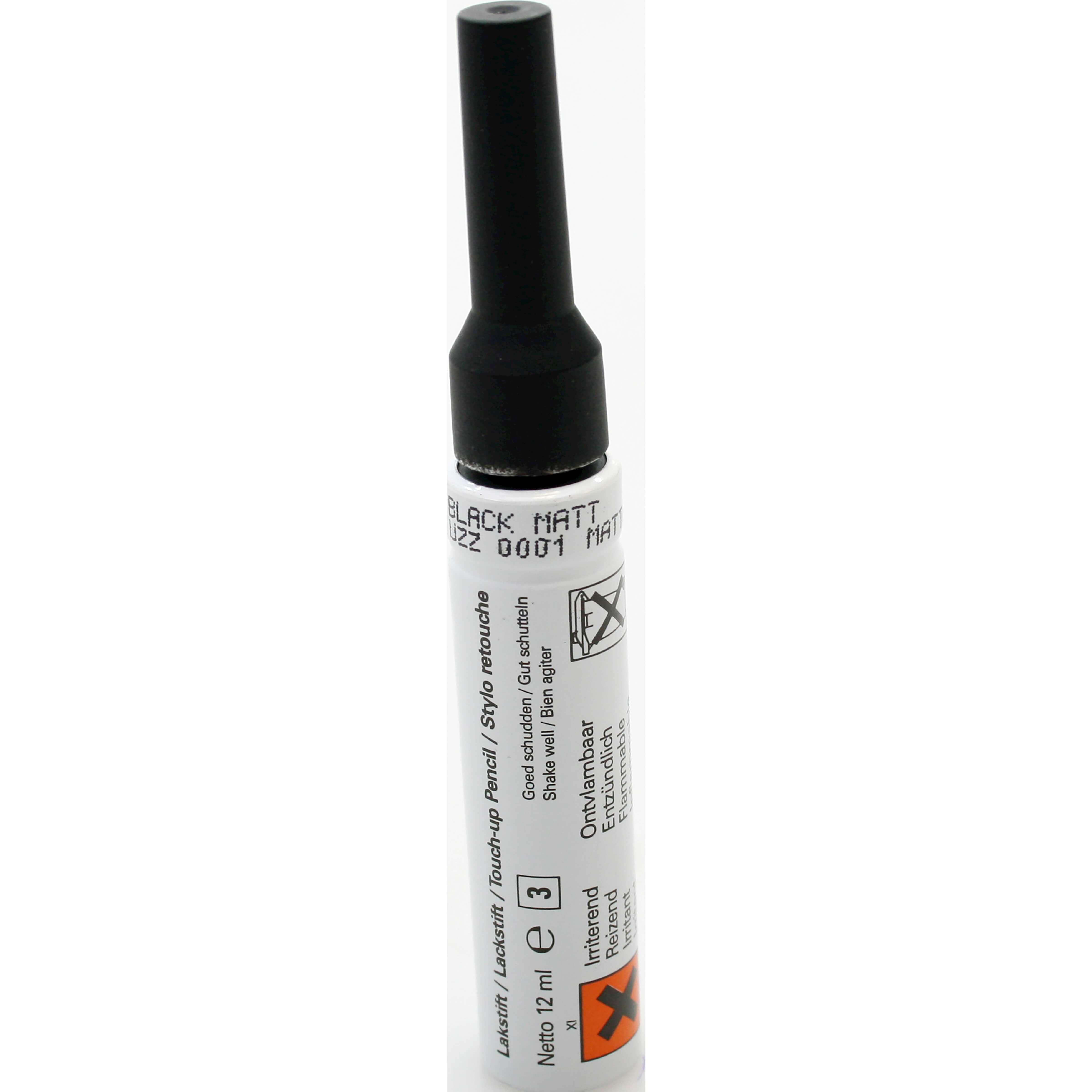 Cortina lakstift Black UZZ 0001 Matt - AE-trading