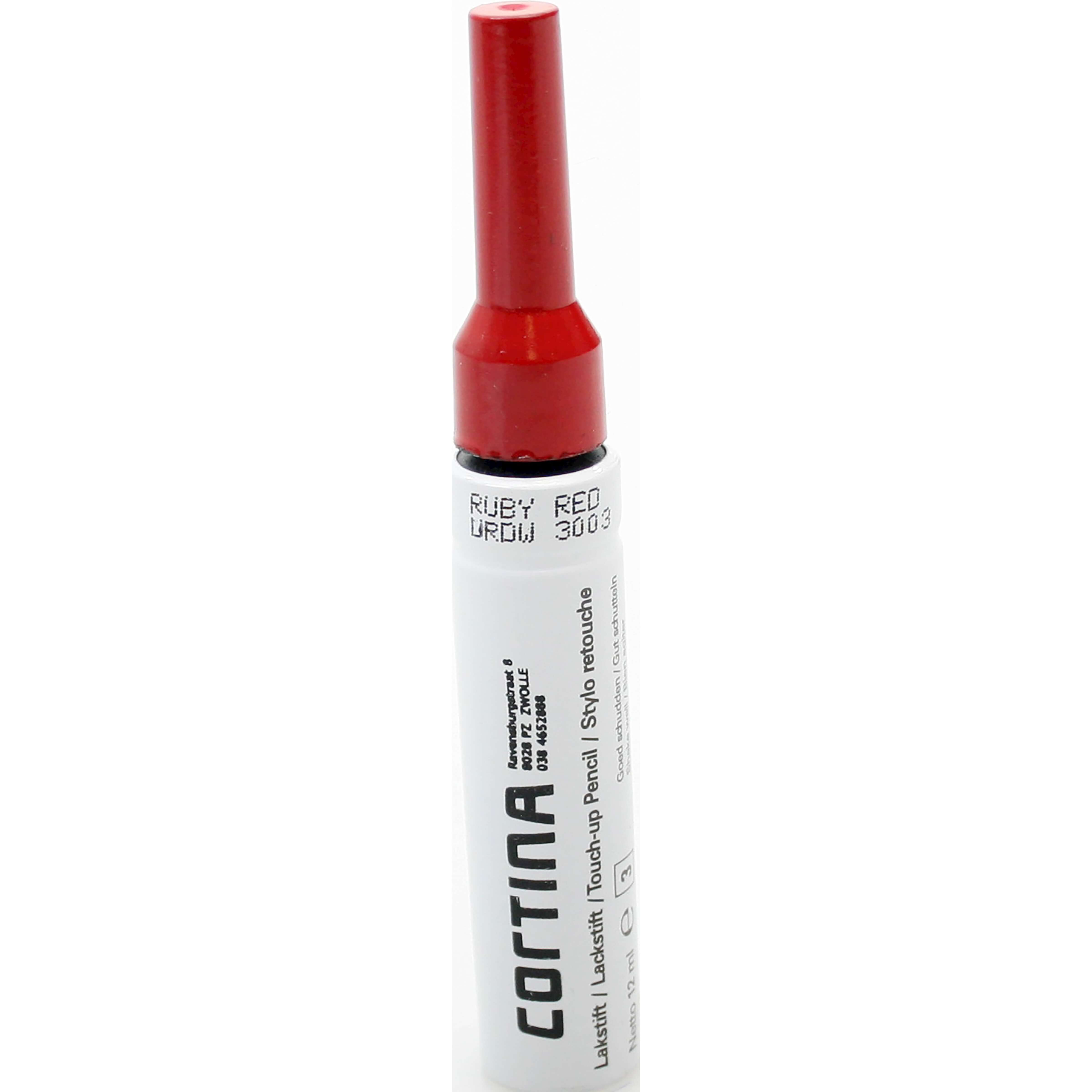 Cortina lakstift Ruby Red URDW 3003 - AE-trading