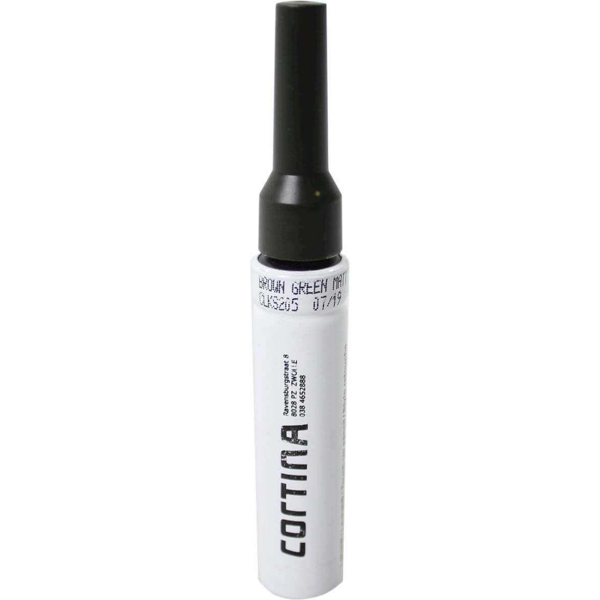 Cortina lakstift Brown Green RAL 6008 Matt - AE-trading