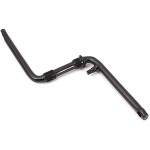 BMX one-piece crank 175mm zwart - AE-trading