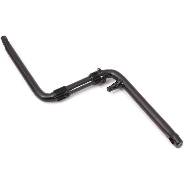 BMX one-piece crank 175mm zwart - AE-trading