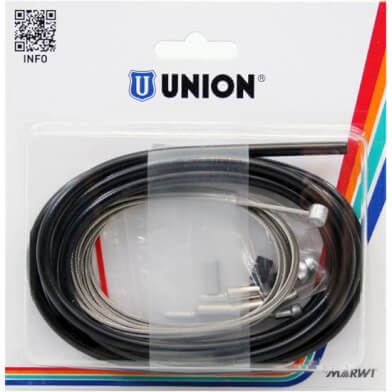 Union remkabel 2 nippels RVS - AE-trading