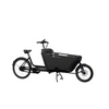 Cangoo Keewee 2.0 - Elektrische Bakfiets - Zwart - 26 inch - Accu 640Wh (13Ah) - 250W (85Nm) Ananda Middenmotor - Shimano Nexus 5 Versnellingen - Hydraulische Remmen - AE-trading