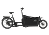 Cangoo Buzz Elektrische Bakfiets Mat Zwart – Ruimte voor 4 Personen | Shimano Nexus 7 | Ananda M100 Motor | 615Wh Accu | Hydraulische Schijfremmen TEKTRO - AE-trading