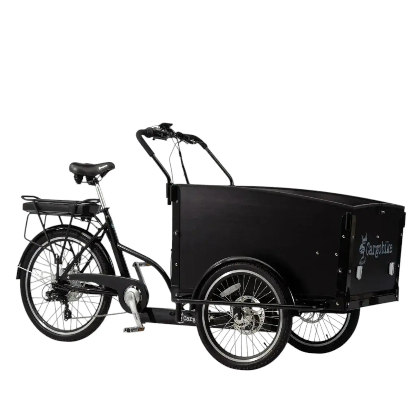CargoBike of Sweden Classic - Elektrische bakfiets - Zwart - AE-trading