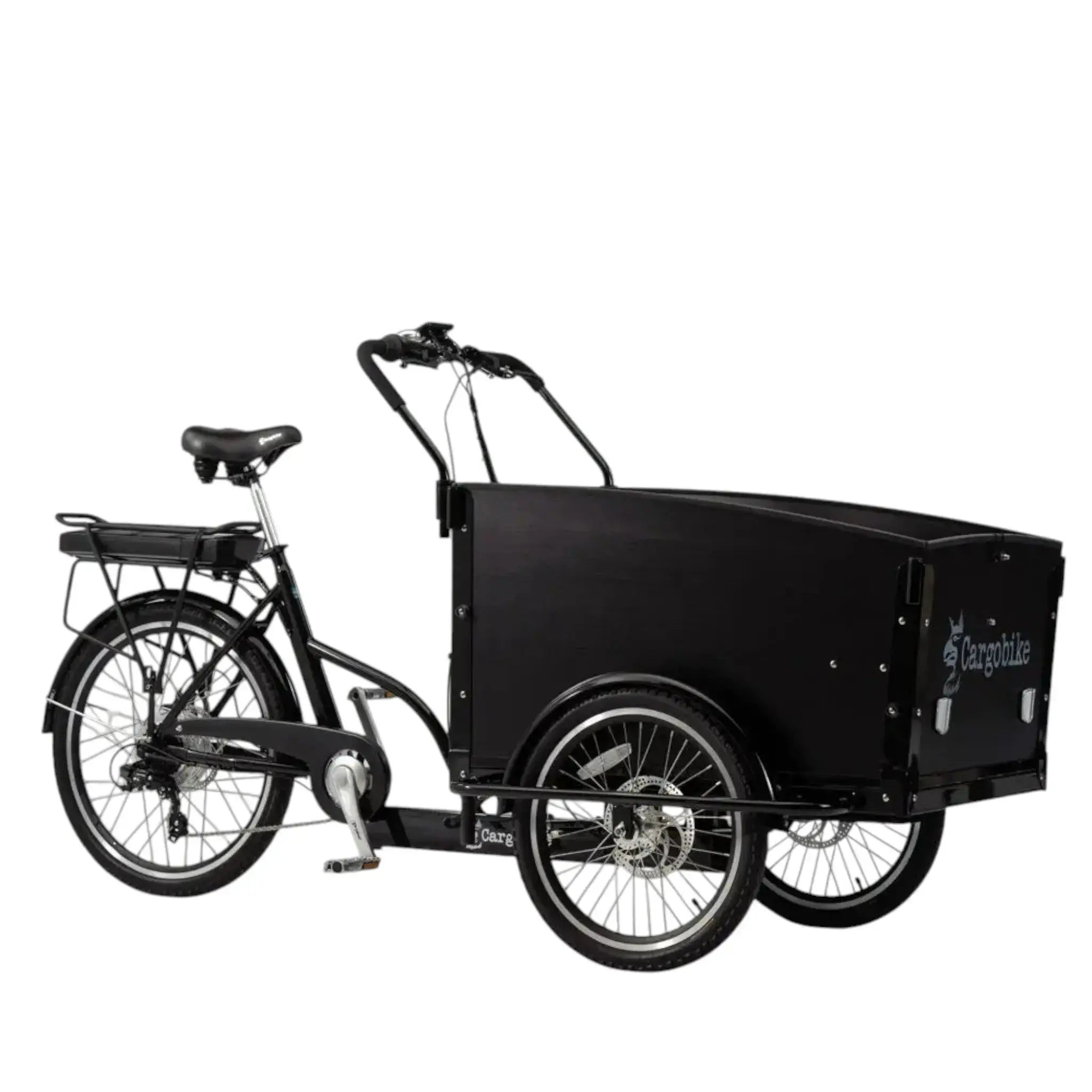 CargoBike of Sweden Classic - Elektrische bakfiets - Zwart - AE-trading