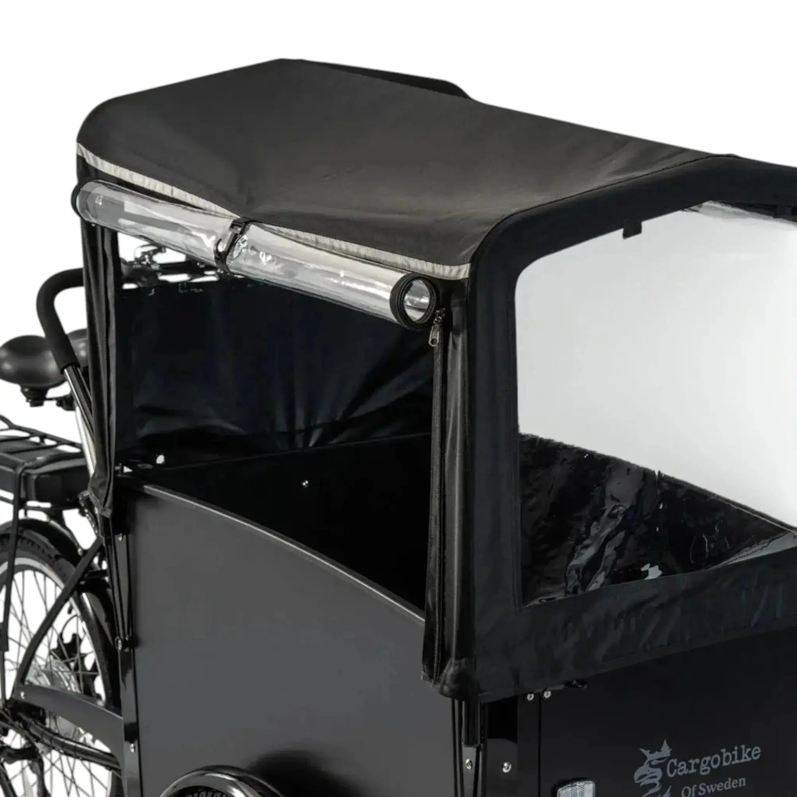 CargoBike of Sweden Classic - Elektrische bakfiets - Zwart - AE-trading