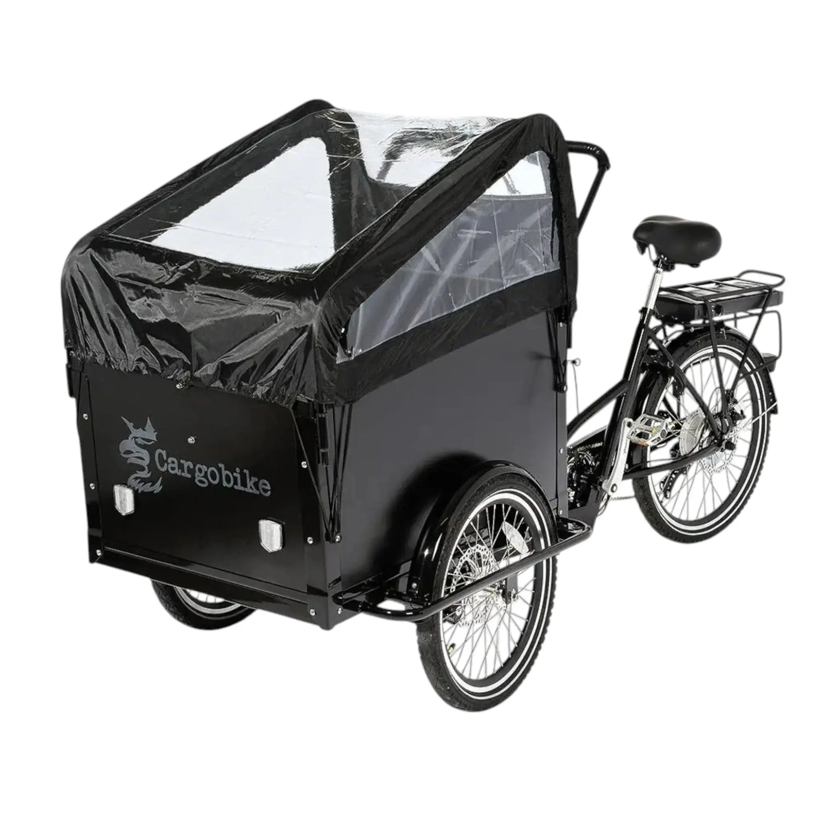 CargoBike of Sweden Classic - Elektrische bakfiets - Zwart - AE-trading