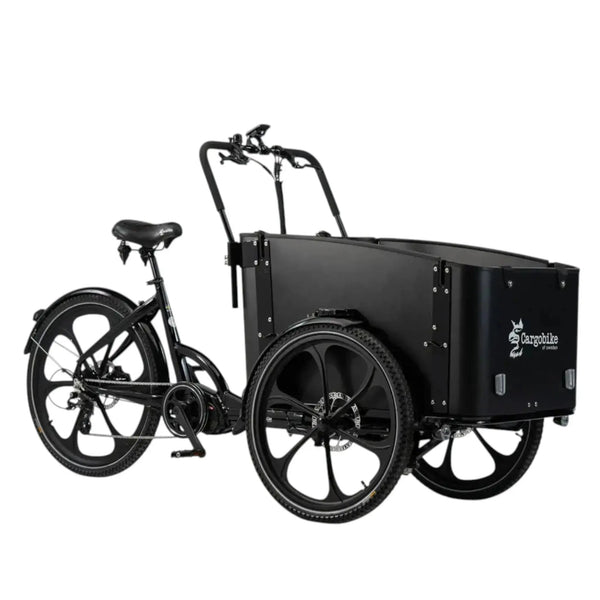 CargoBike of Sweden DeLight - Elektrische bakfiets - Zwart - AE-trading
