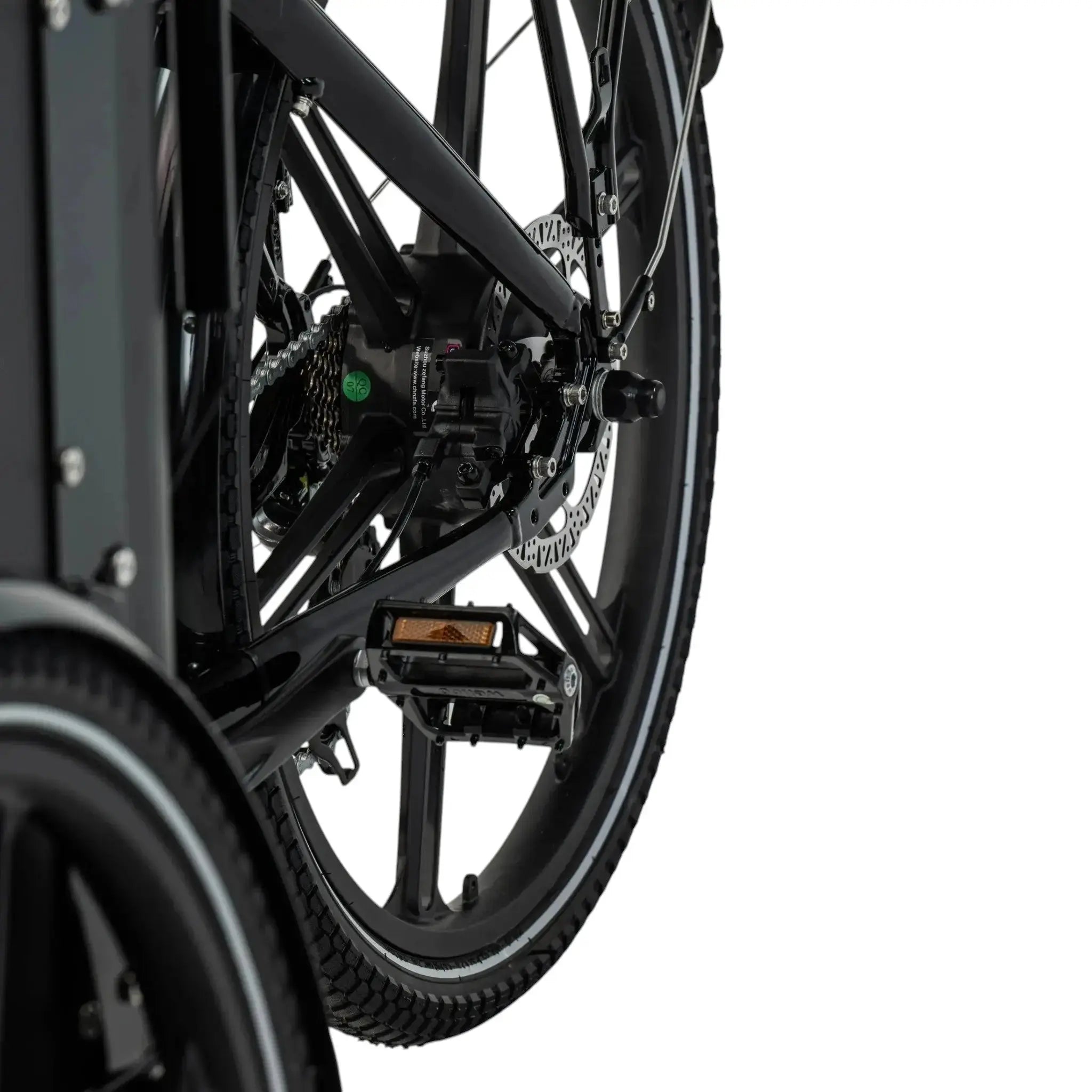 CargoBike of Sweden Flex - Elektrische bakfiets - Zwart - AE-trading