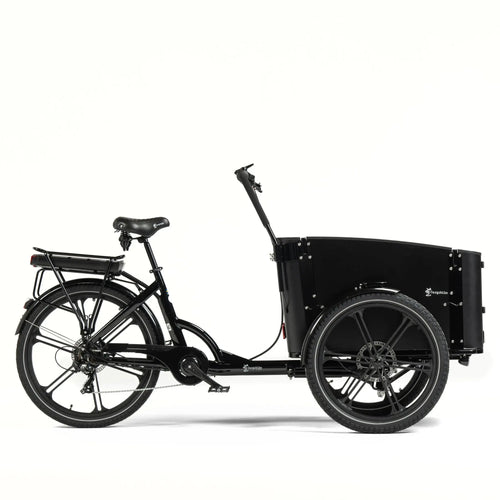CargoBike of Sweden Flex - Elektrische bakfiets - Zwart - AE-trading