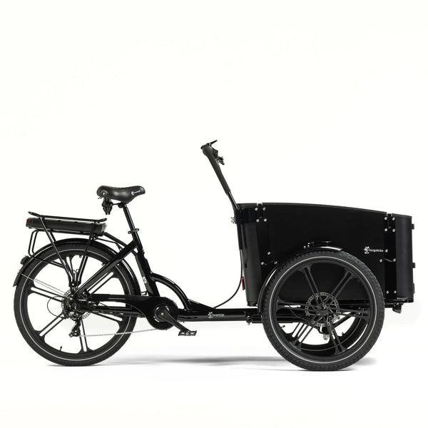 CargoBike of Sweden Flex - Elektrische bakfiets - Zwart - AE-trading