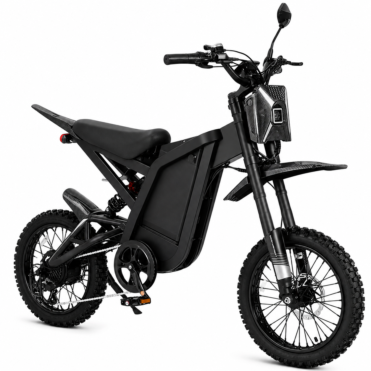 Ouxi GT16 Mini Fatbike - Black on Black - Skinnybike