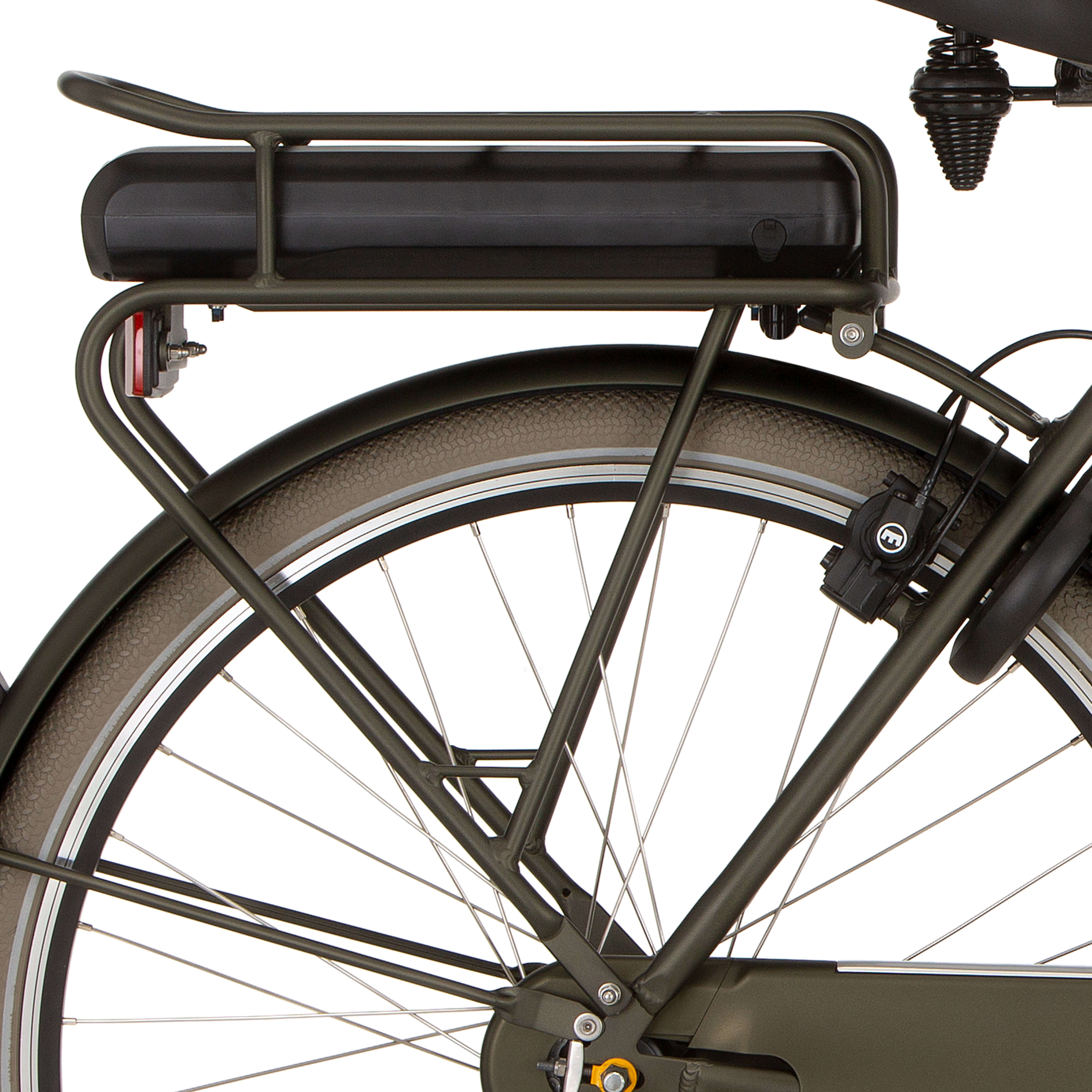 Cortina achterdrager E-U4 Bafang elegance green matt - AE-trading