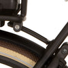 Cortina achterdrager bracket 130mm Bafang jet black matt - AE-trading