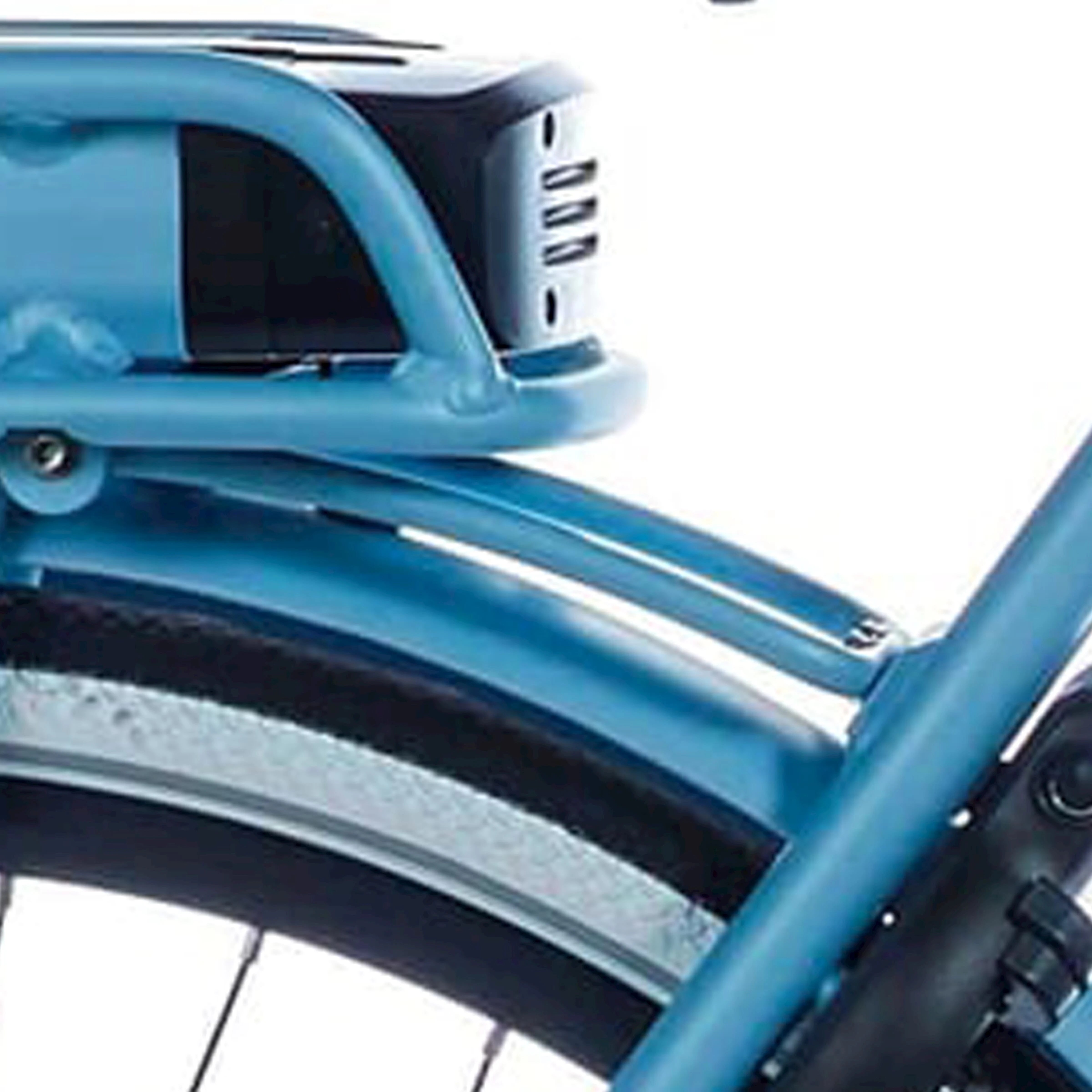 Cortina achterdrager bracket 200mm blue sky metallic mat - AE-trading