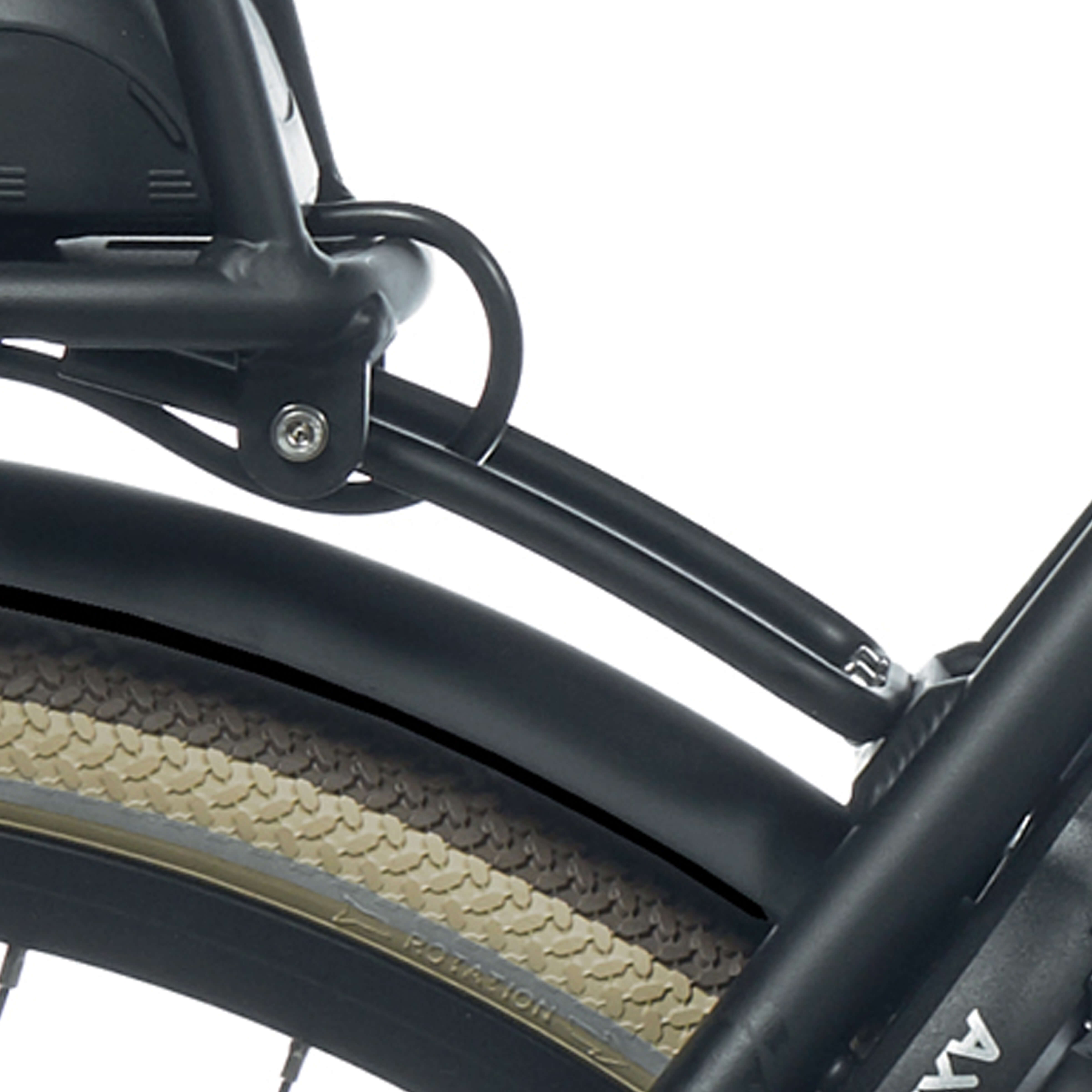 Cortina achterdrager bracket 200mm jet black matt - AE-trading