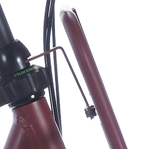 Cortina balhoofd beugel voordrager 28 D raspberry matt - AE-trading