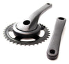 Cortina crankstel 38t black matt - AE-trading